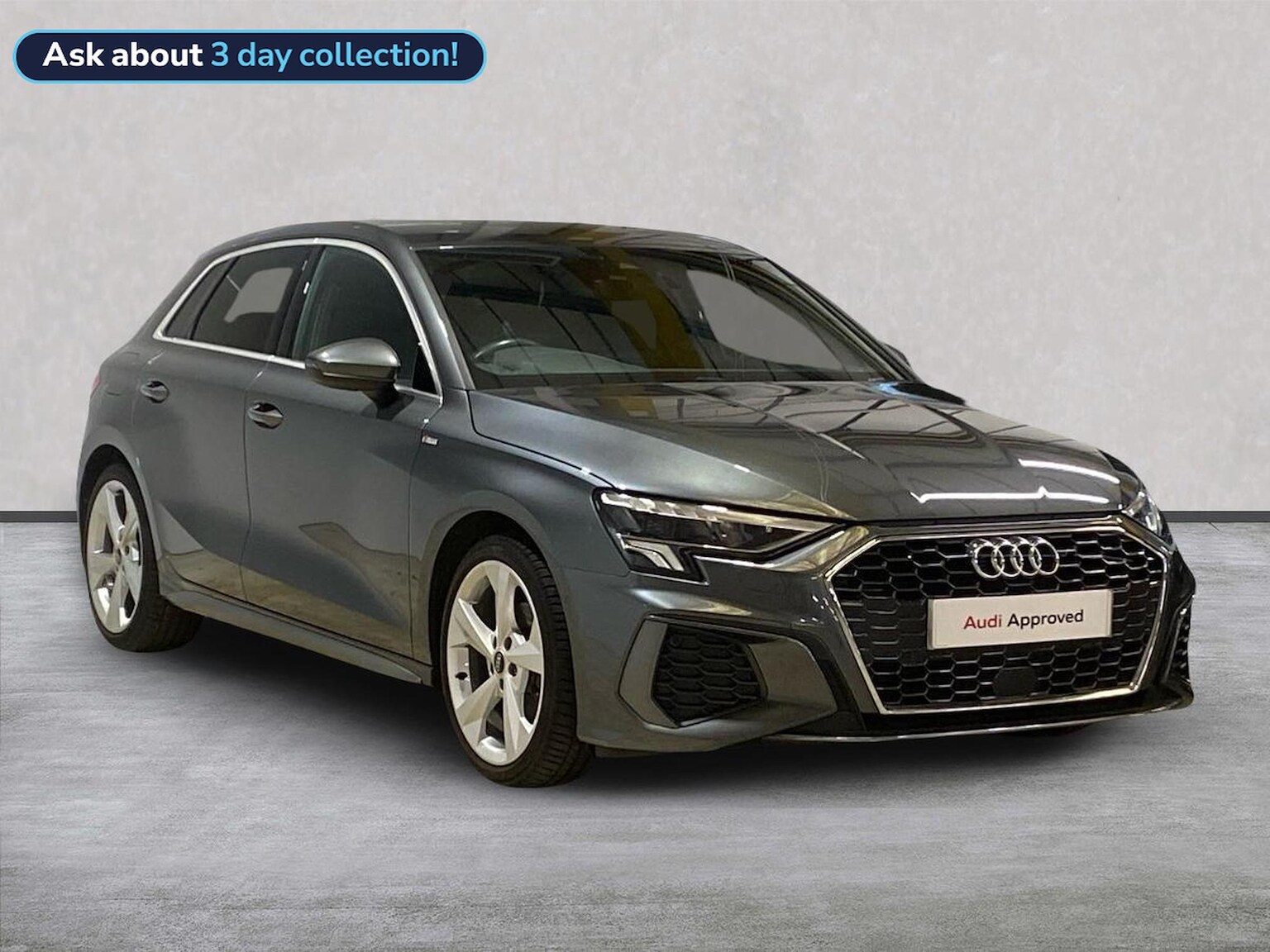 AUDI A3 SPORTBACK 1.5 Tfsi 35 S Line Sportback 5Dr Petrol S Tronic Euro 6 (S/S) (150 Ps)