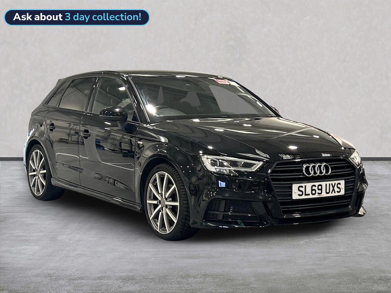 AUDI A3 SPORTBACK 1.5 Tfsi Cod 35 Black Edition Sportback 5Dr Petrol Manual Euro 6 (S/S) (150 Ps)