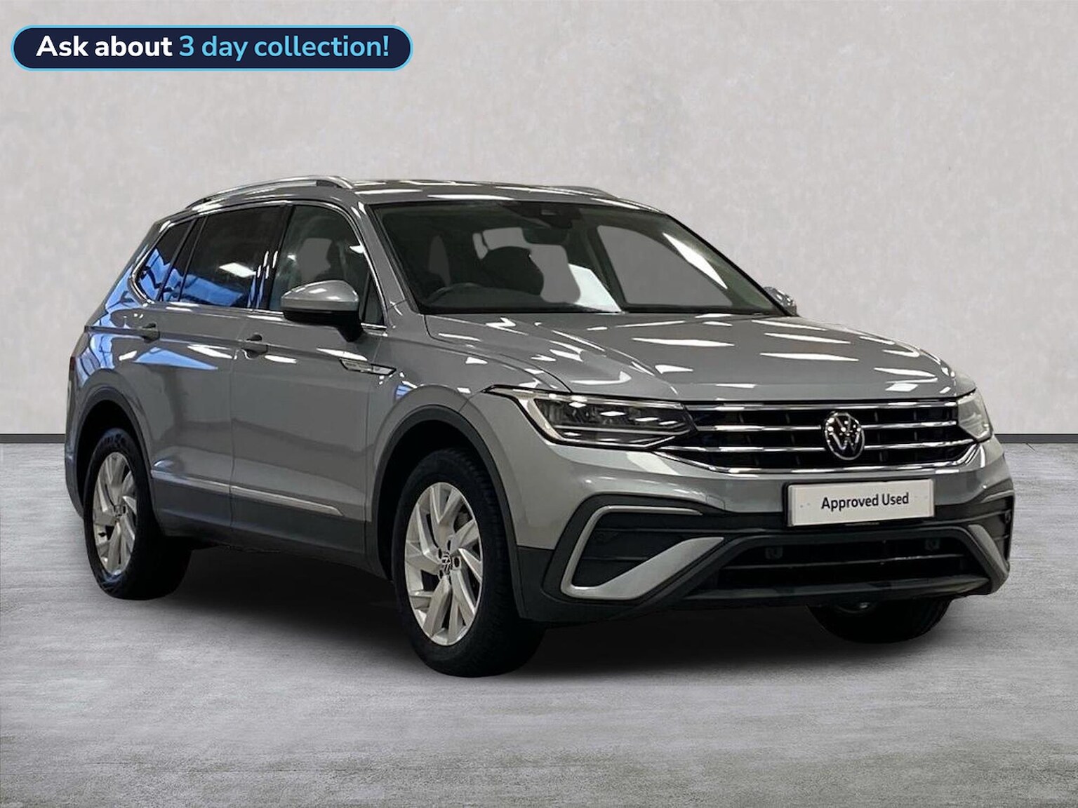 VOLKSWAGEN TIGUAN ALLSPACE ESTATE 1.5 Tsi Life Suv 5Dr Petrol Manual Euro 6 (S/S) (150 Ps)