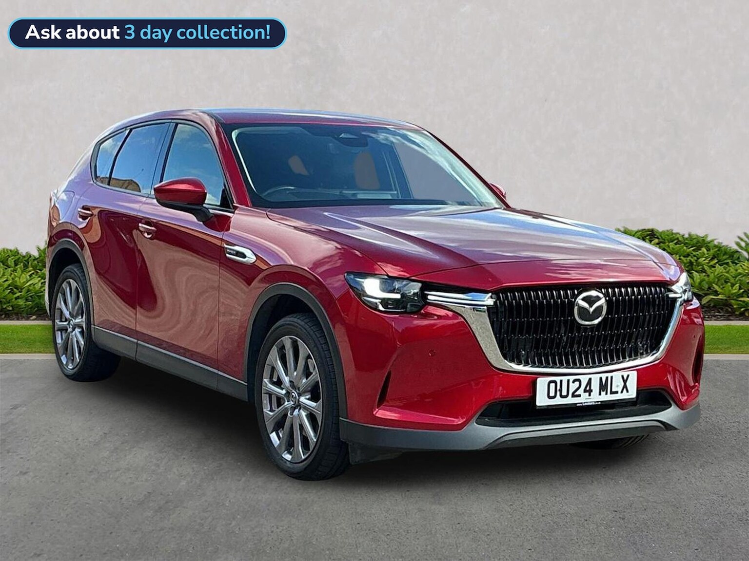 MAZDA CX-60 ESTATE 2.5 E-Skyactiv 17.8Kwh Exclusive-Line Suv 5Dr Petrol Plug-In Hybrid Auto 4Wd Euro 6 (327 Ps)