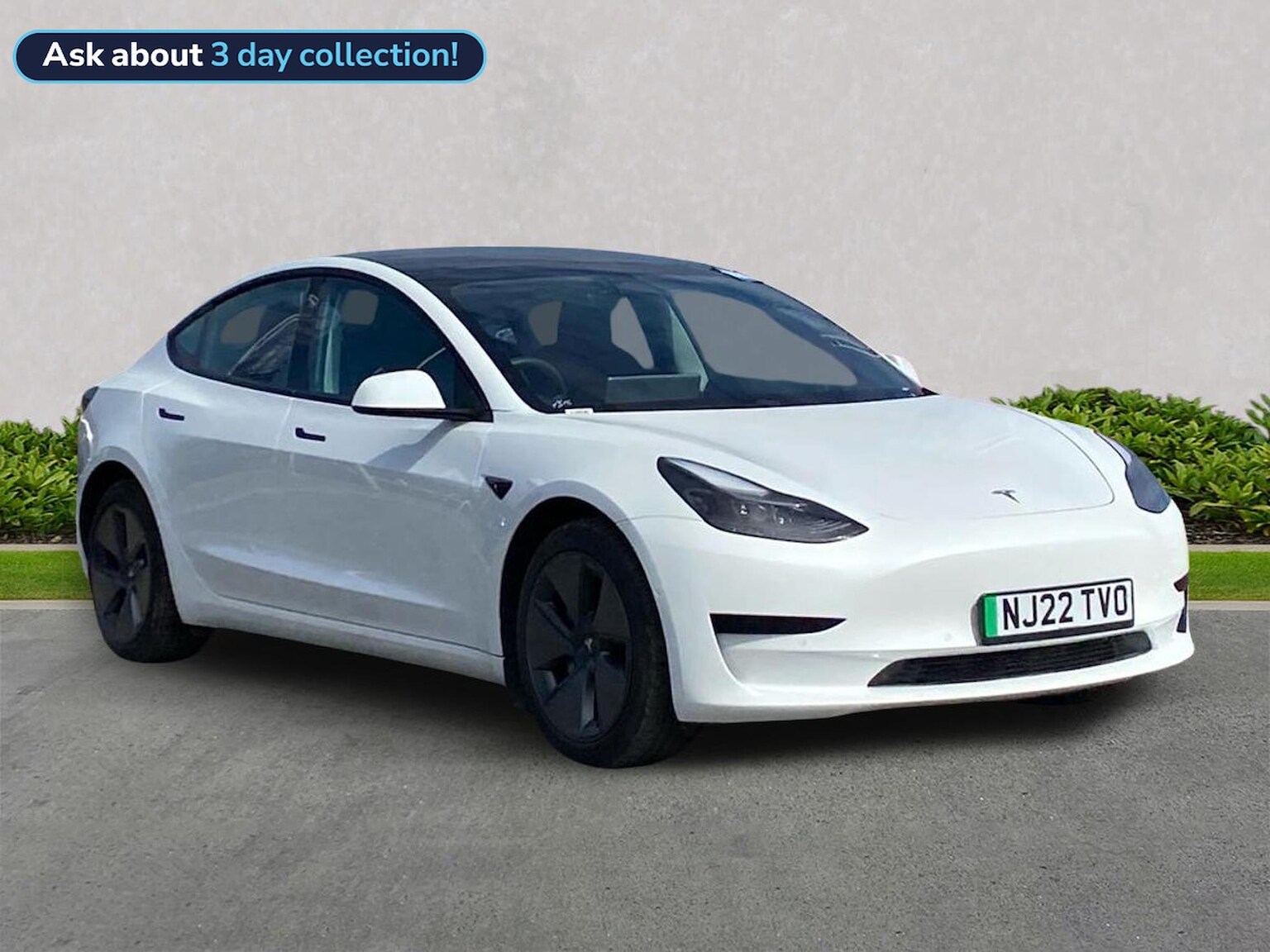 TESLA MODEL 3 SALOON Standard Range Plus Saloon 4Dr Electric Auto Rwd (241 Bhp)