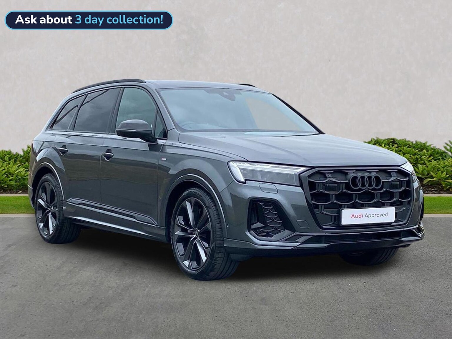 AUDI Q7 DIESEL ESTATE 3.0 Tdi V6 Black Edition Suv 5Dr Diesel Tiptronic Quattro Euro 6 (S/S) (286 Ps)