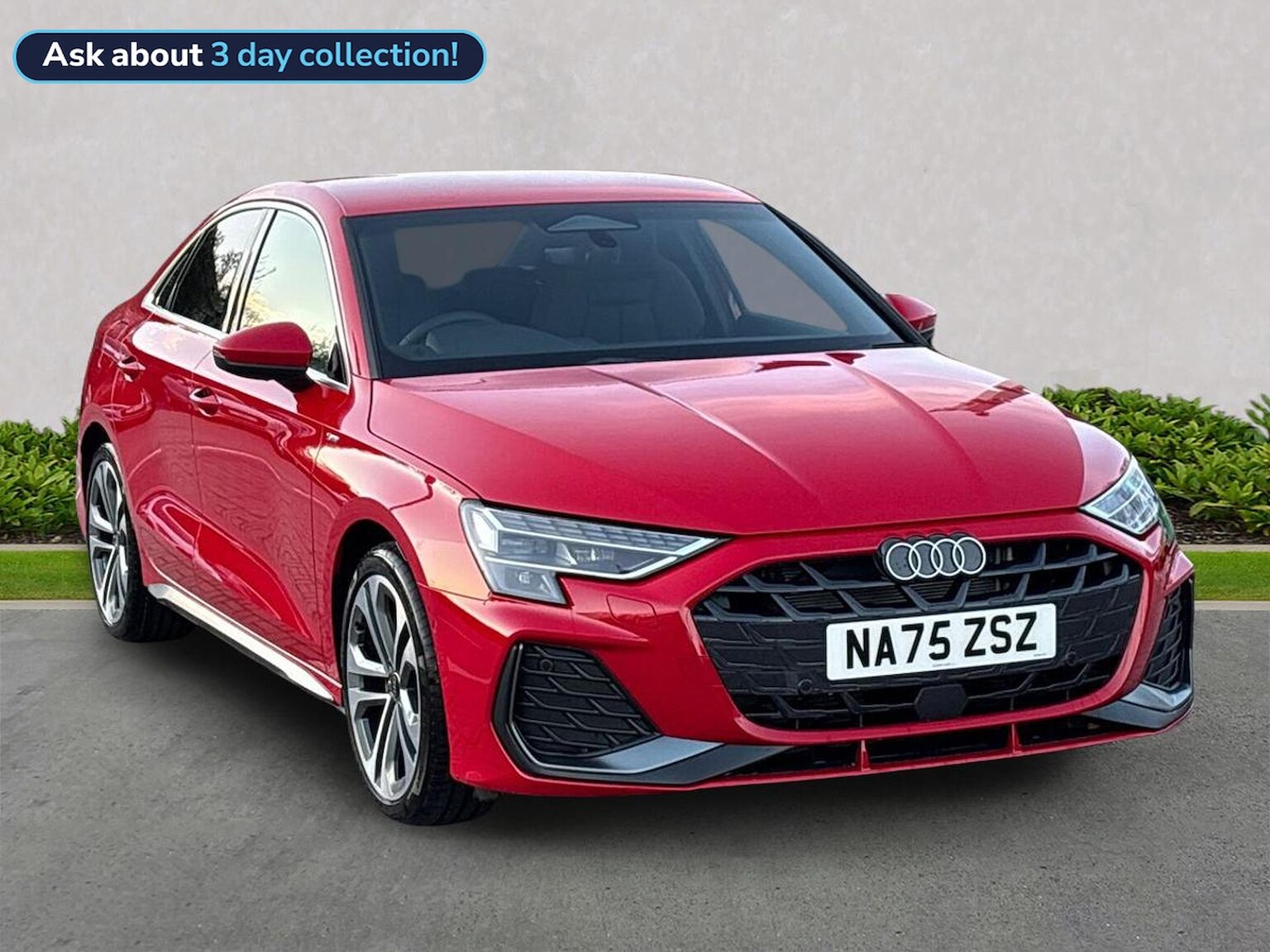 AUDI A3 SALOON 1.5 Tfsi 150 S Line 4Dr S Tronic