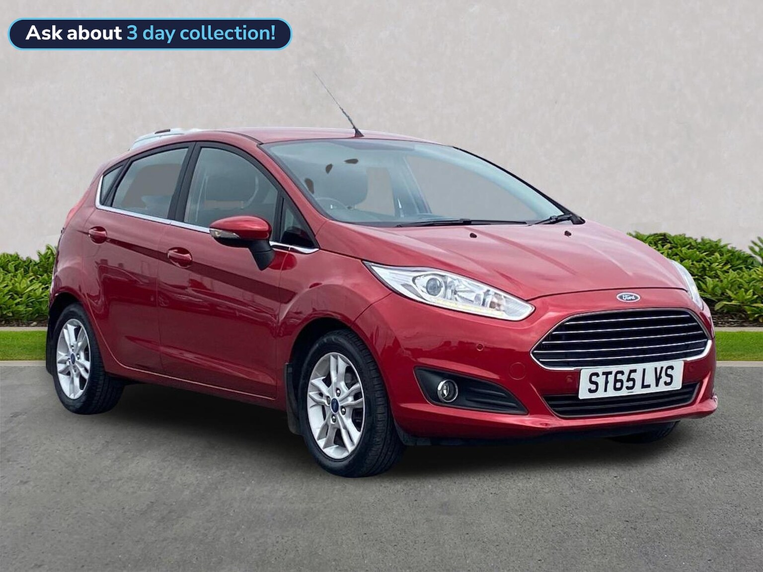 2015 FORD FIESTA HATCHBACK 2015 1.0 ECOBOOST ZETEC 5DR POWERSHIFT BLUETOOTH, DAB, AIR CON PETROL... photo