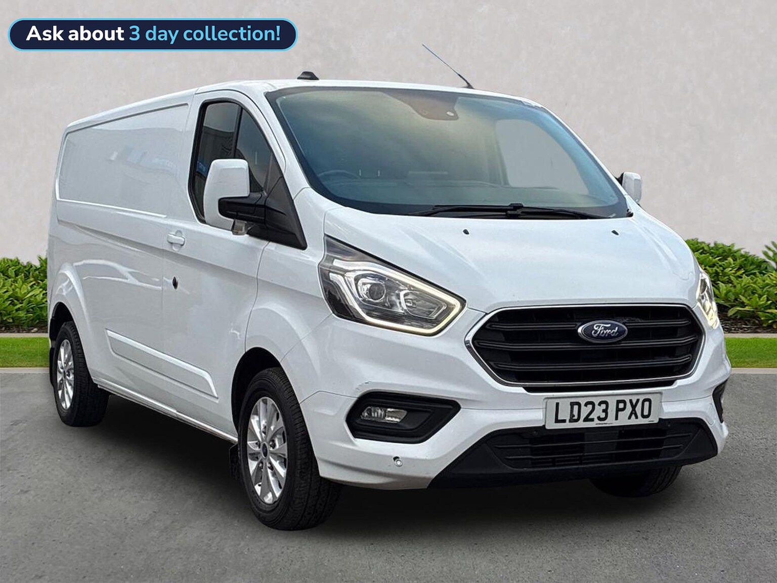 FORD TRANSIT CUSTOM 300 L2 DIESEL FWD 2.0 300 Ecoblue Limited Panel Van 5Dr Diesel Manual L2 H1 Euro 6 (S/S) (130 Ps)