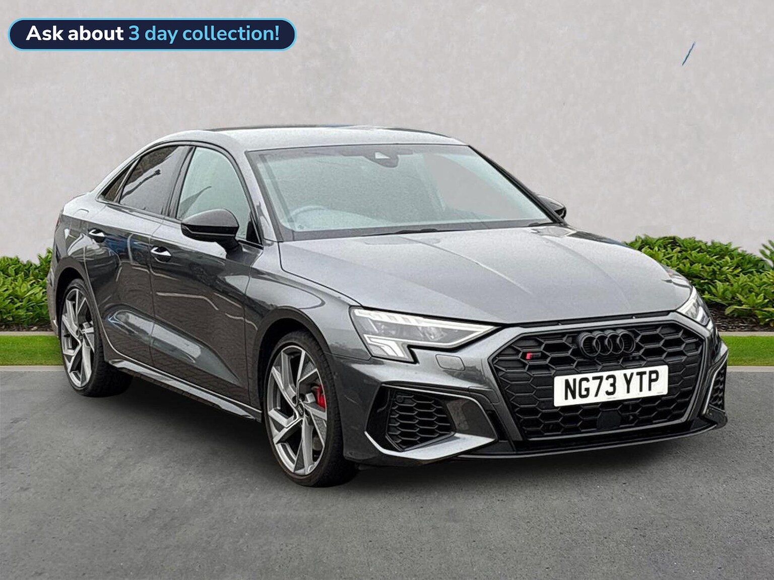 AUDI A3 SALOON S3 Tfsi Black Edition Quattro 4Dr S Tronic
