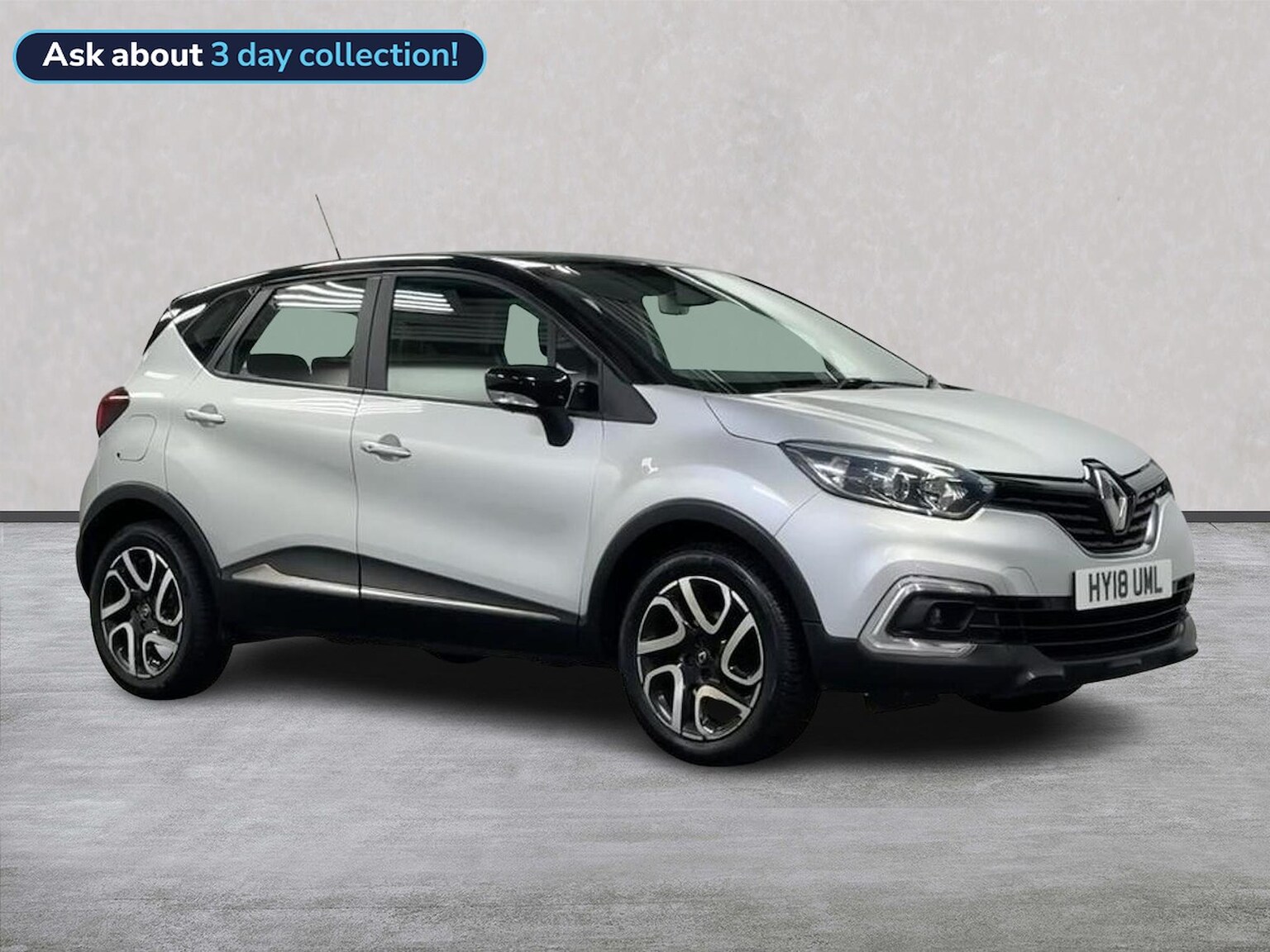 2018 RENAULT CAPTUR HATCHBACK 2018 0.9 TCE ENERGY DYNAMIQUE NAV SUV 5DR PETROL MANUAL EURO... photo