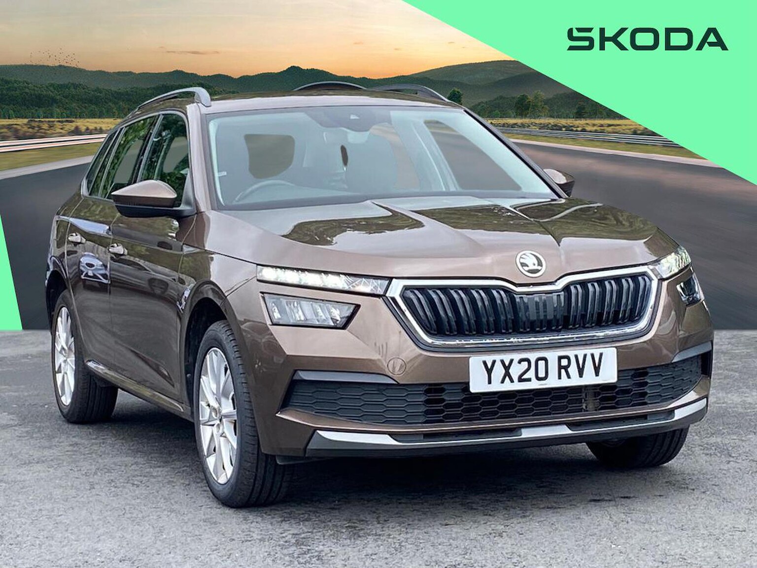 2020 SKODA KAMIQ HATCHBACK 2020 KAMIQ 1.0 TSI SE AIR CONDITIONING PETROL HATCHBACK MANUAL 18,116... photo