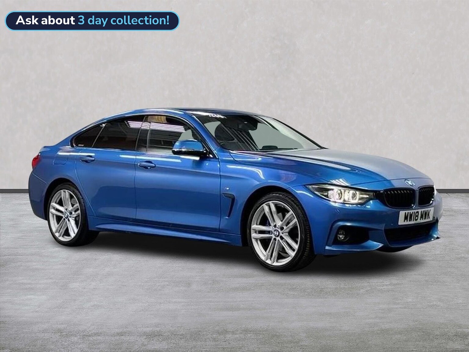 2018 BMW 4 SERIES GRAN DIESEL COUPE 2018 2.0 420D M SPORT HATCHBACK 5DR DIESEL AUTO... photo