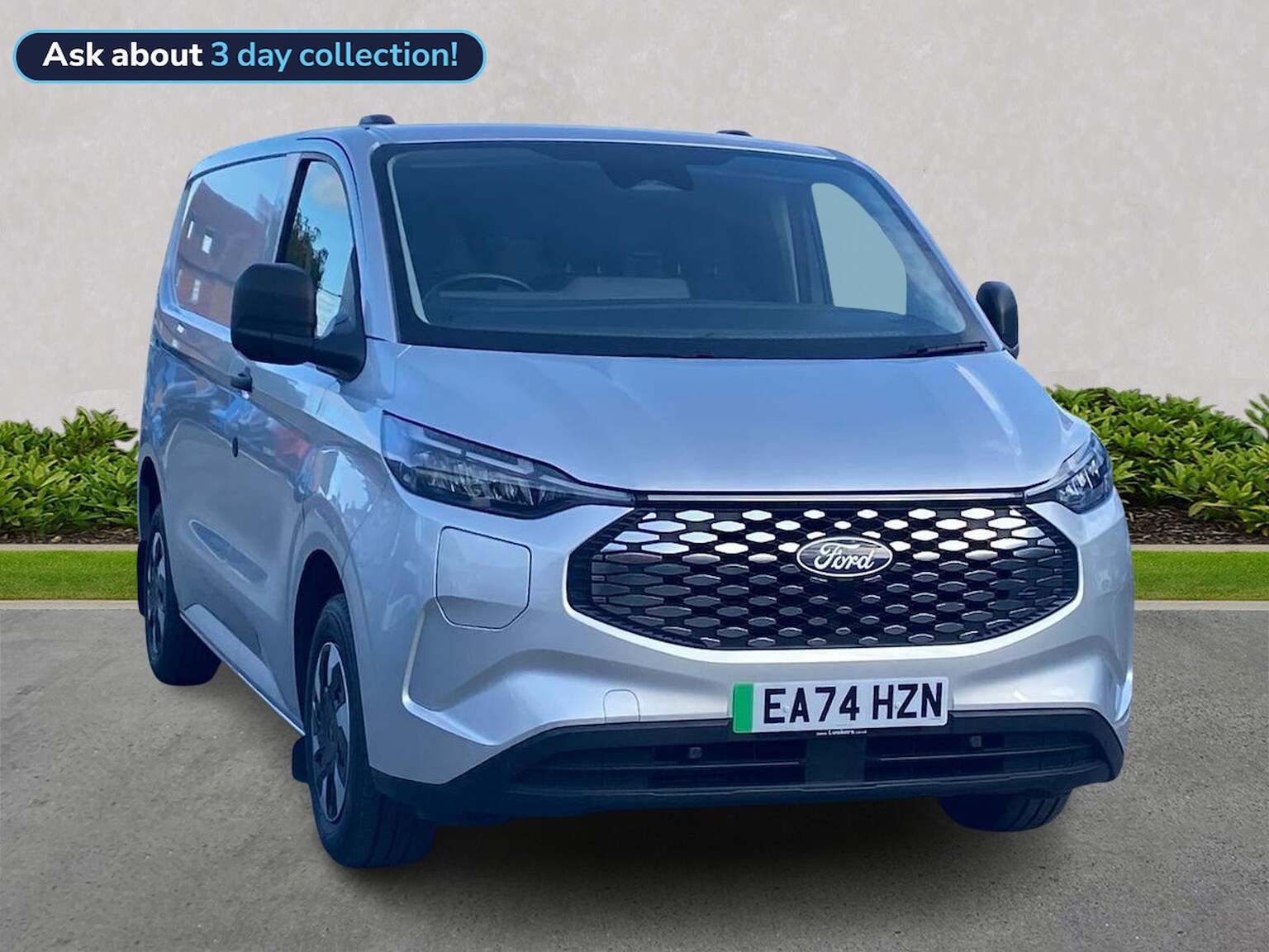 FORD E-TRANSIT CUSTOM 320 L1 ELECTRIC RWD 320 65Kwh Trend Panel Van 5Dr Electric Auto L1 H1 (136 Ps)