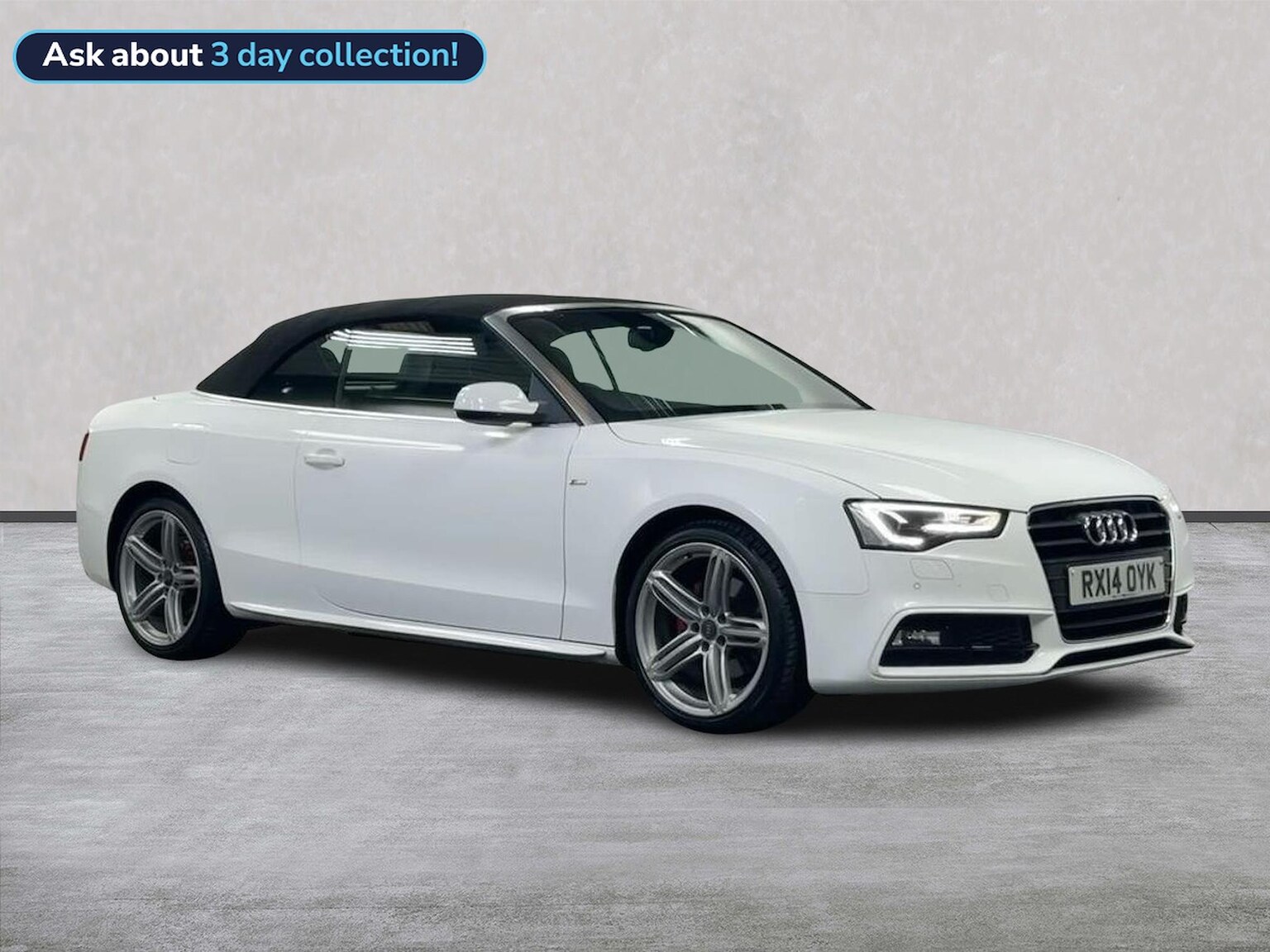 AUDI A5 CABRIOLET SPECIAL EDITIONS 1.8 Tfsi S Line Special Edition Convertible 2Dr Petrol Manual Euro 6 (S/S) (170 Ps)