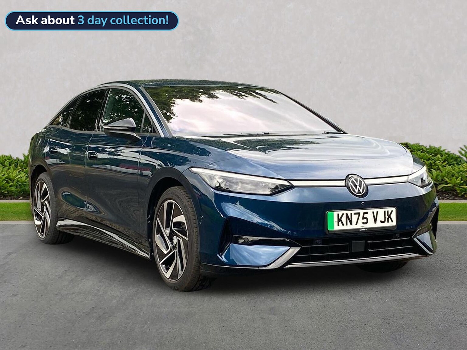 2025 VOLKSWAGEN ID.7 HATCHBACK 2025 210KW MATCH PRO 77KWH 5DR AUTO HEAT PUMP ELECTRIC HATCHBACK... photo