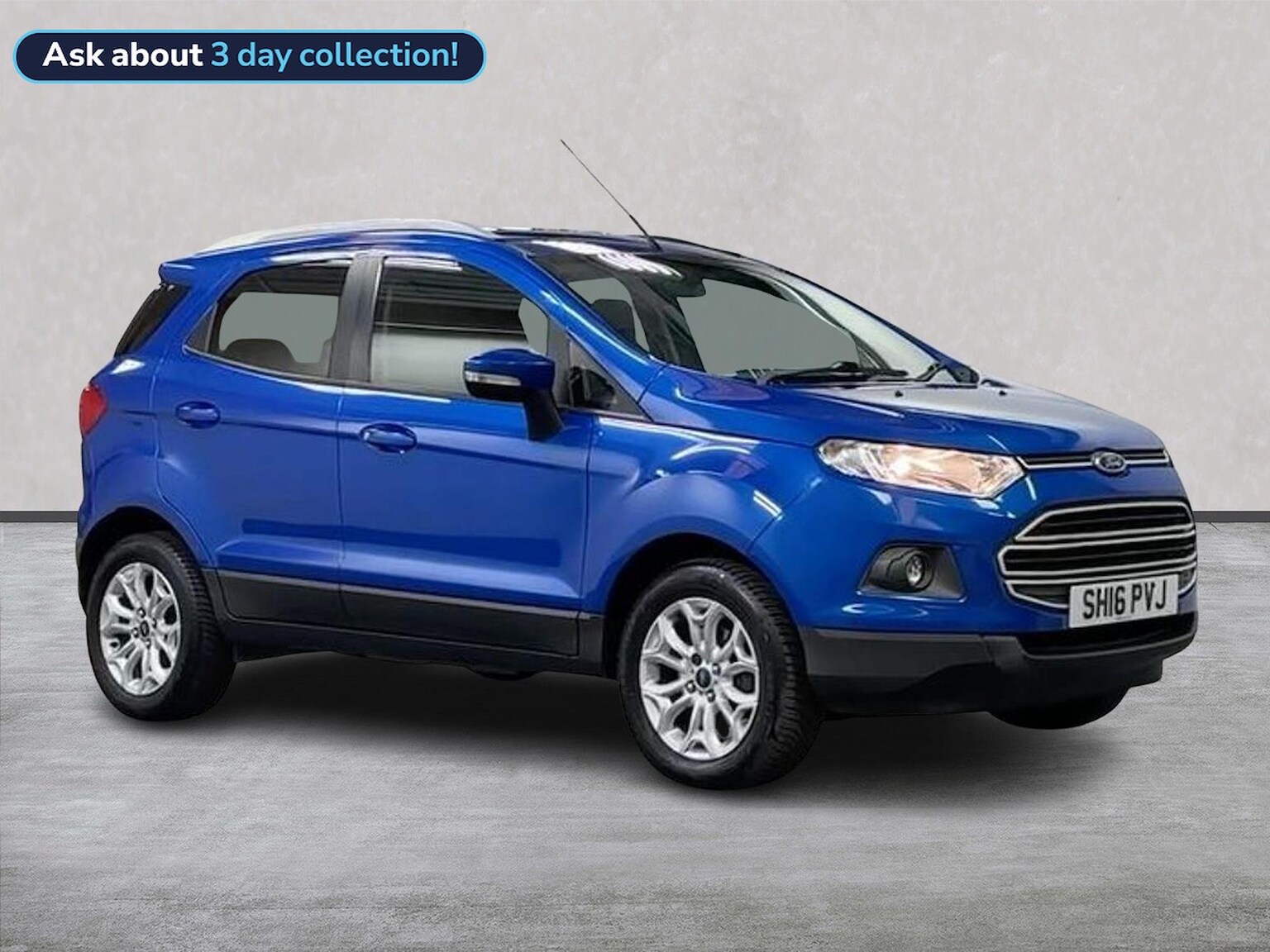 2016 FORD ECOSPORT DIESEL HATCHBACK 2016 1.5 TDCI ZETEC SUV 5DR DIESEL MANUAL 2WD EURO... photo