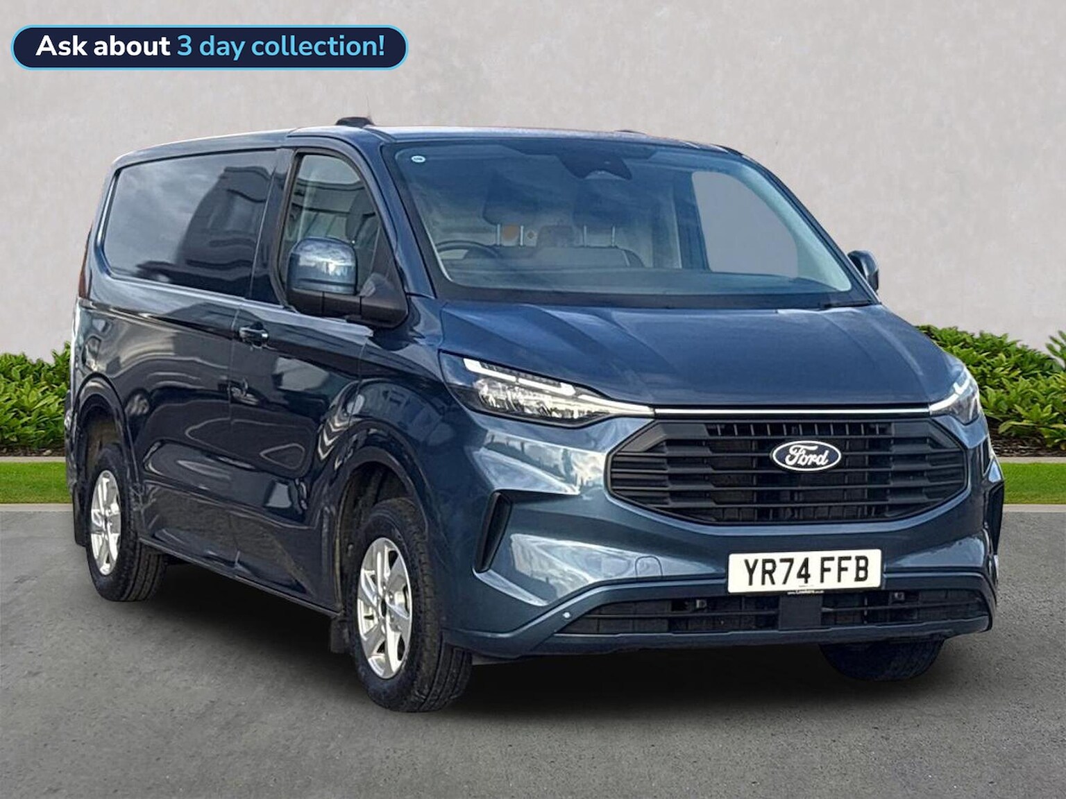 FORD TRANSIT CUSTOM 280 L1 DIESEL FWD 2.0 280 Ecoblue Limited Panel Van 5Dr Diesel Manual L1 H1 Euro 6 (S/S) (136 Ps)