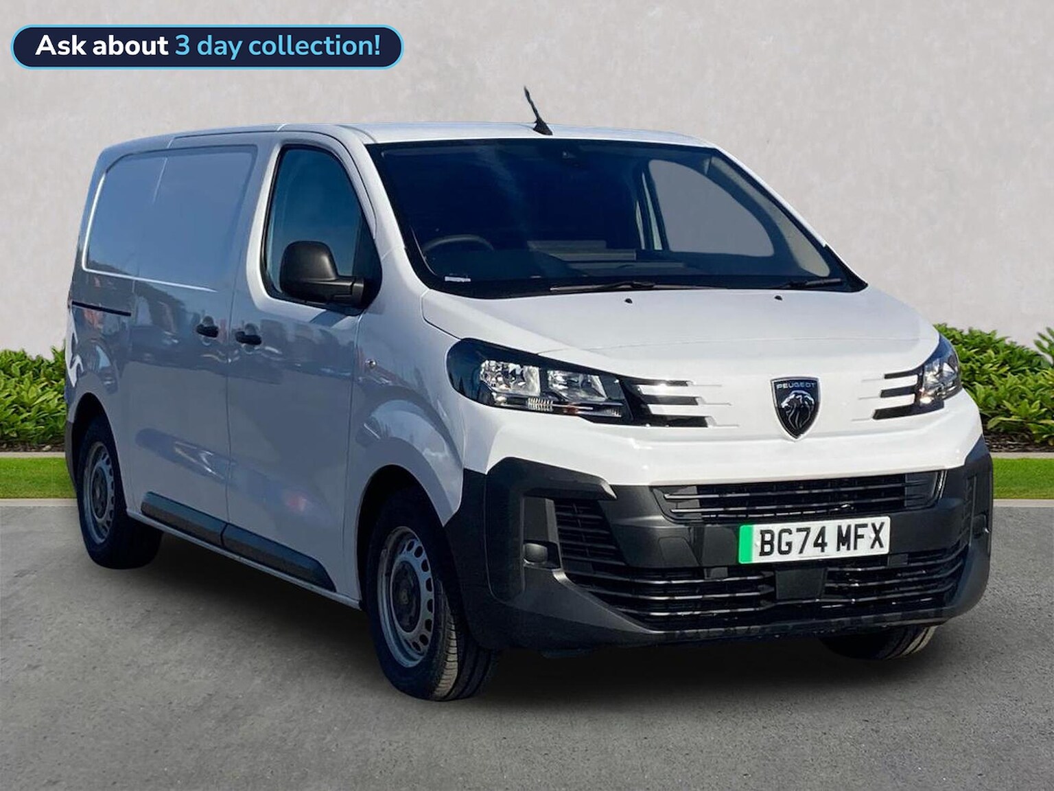 PEUGEOT E-EXPERT L1 75Kwh Professional Standard Panel Van 6Dr Electric Auto Mwb (11Kw Charger) (136 Ps)