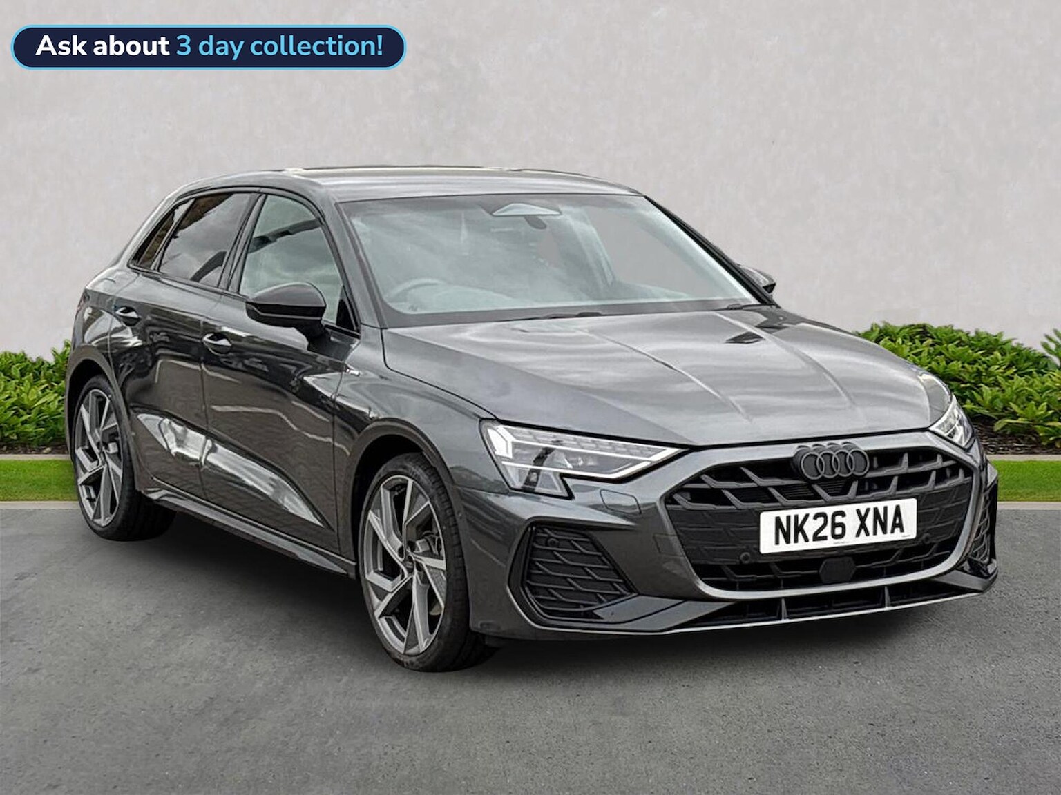 AUDI A3 SPORTBACK 1.5 Tfsi Black Edition Sportback 5Dr Petrol S Tronic Euro 6 (S/S) (150 Ps)