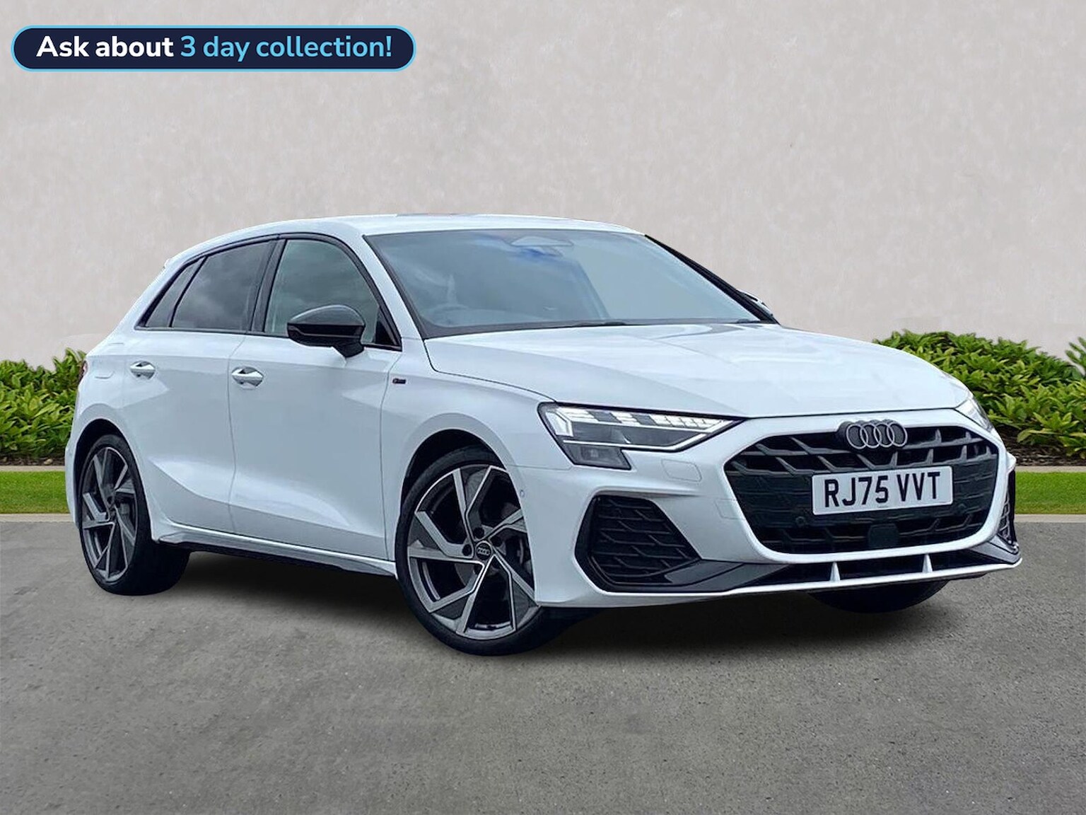AUDI A3 SPORTBACK 1.5 Tfsi Black Edition Sportback 5Dr Petrol Manual Euro 6 (S/S) (150 Ps)