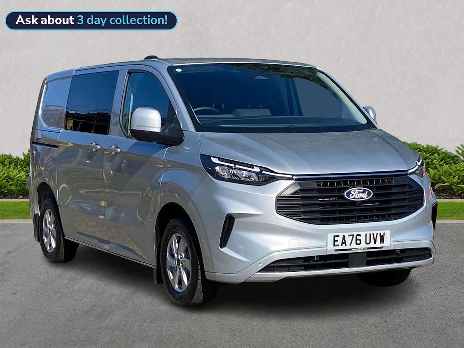 FORD TRANSIT CUSTOM 280 L1 DIESEL FWD 2.0 Ecoblue 136Ps H1 Van Limited