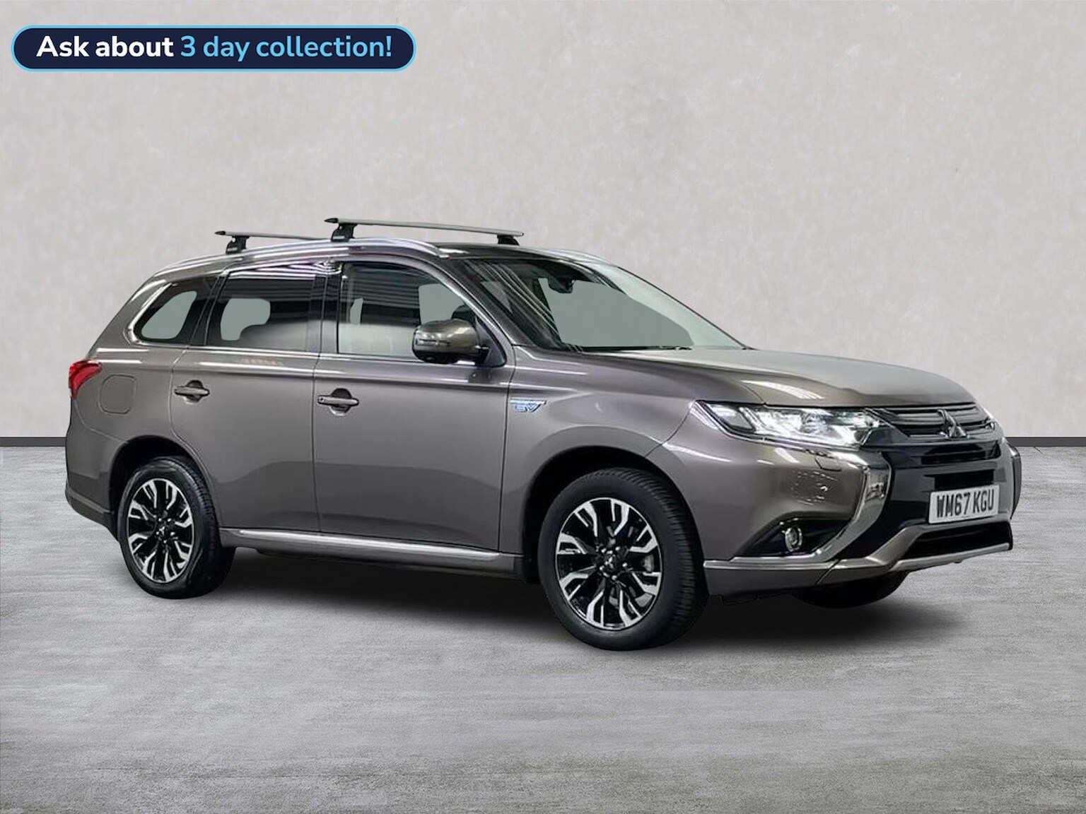 2017 MITSUBISHI OUTLANDER ESTATE 2017 2.0H 12KWH 4H SUV 5DR PETROL PLUG IN HYBRID CVT... photo