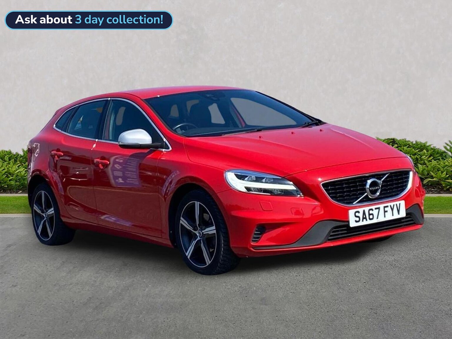2017 VOLVO V40 DIESEL HATCHBACK 2017 2.0 D2 R DESIGN NAV PLUS HATCHBACK 5DR DIESEL... photo
