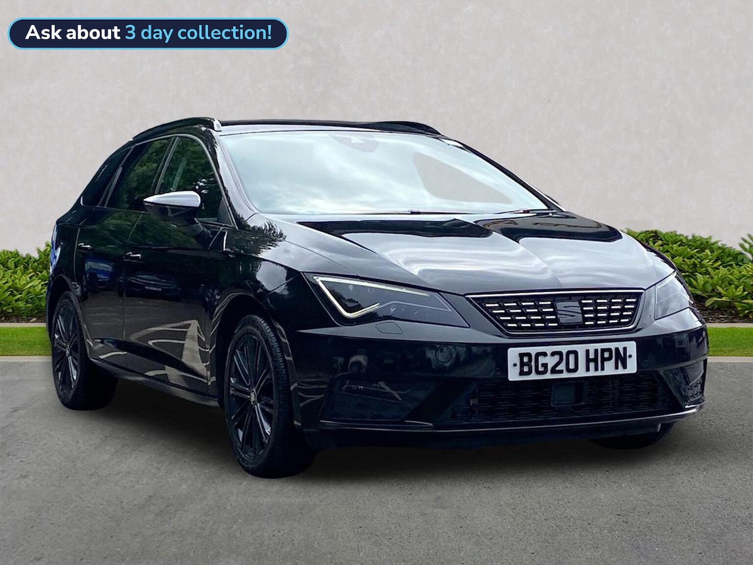 2020 seat leon diesel estate 2020 2.0 tdi 150 xcellence lux [ez] 5dr dsg sat nav &amp; bluetooth diesel estate automatic 20,612... photo