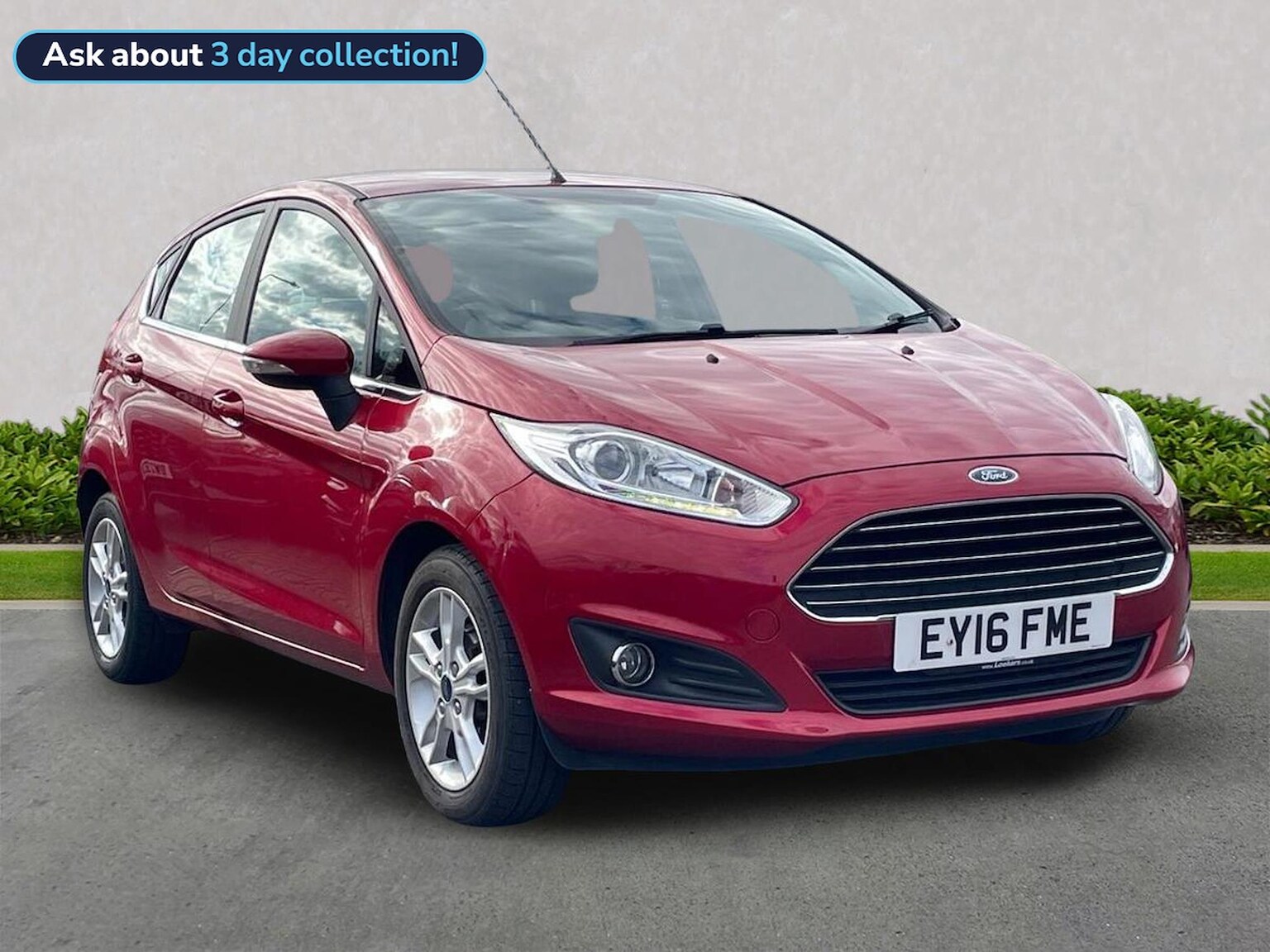 FORD FIESTA HATCHBACK 1.25 Zetec Hatchback 5Dr Petrol Manual Euro 6 (82 Ps)