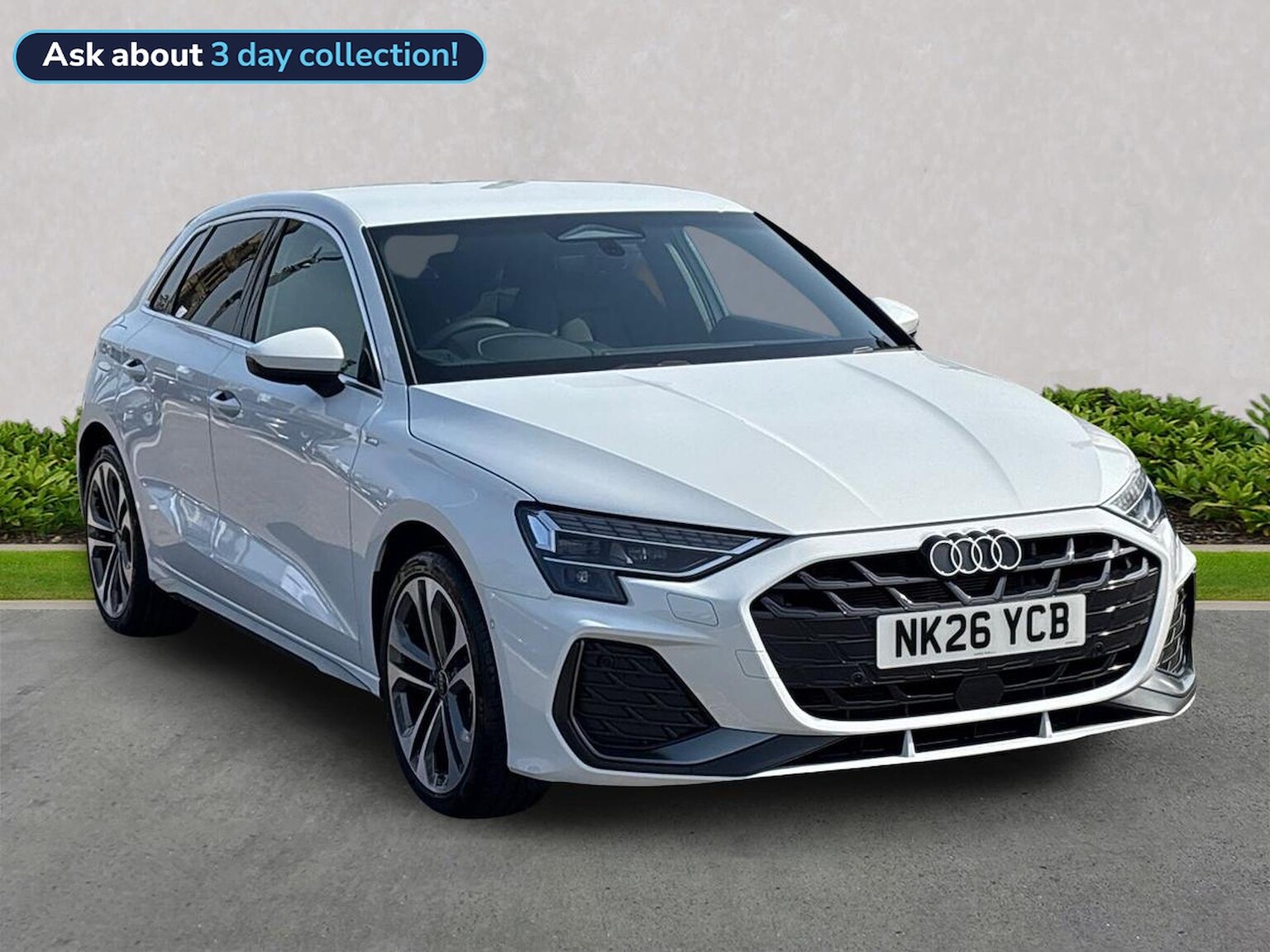 AUDI A3 SPORTBACK 1.5 Tfsi S Line Sportback 5Dr Petrol S Tronic Euro 6 (S/S) (150 Ps)