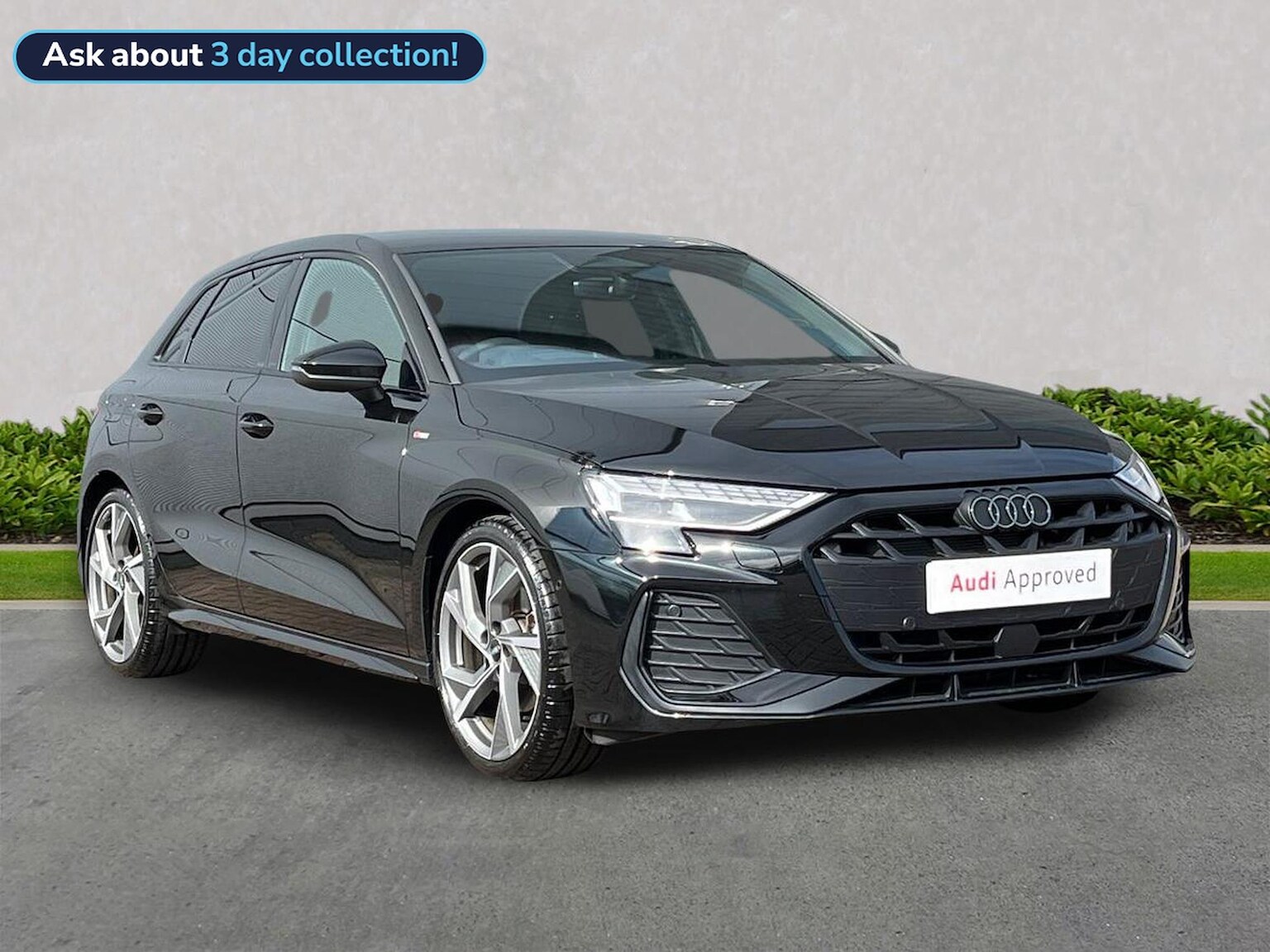 2025 Audi A3 1.5 TFSI Black Edition (MHEV) Sportback 5d S Tronic