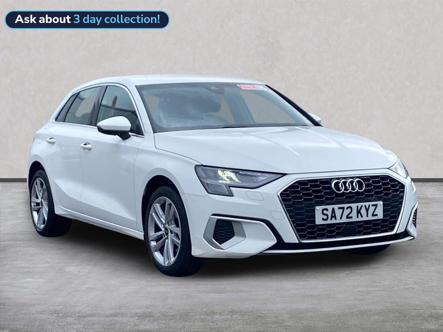AUDI A3 SPORTBACK 1.0 Tfsi 30 Sport Sportback 5Dr Petrol Manual Euro 6 (S/S) (110 Ps)