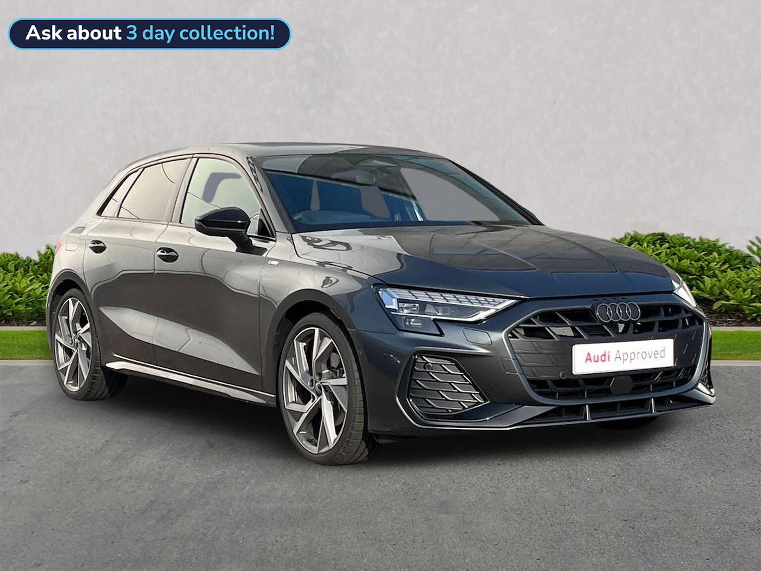 AUDI A3 SPORTBACK 1.5 Tfsi 150 Black Ed 5Dr S Tronic [Tech Pack]