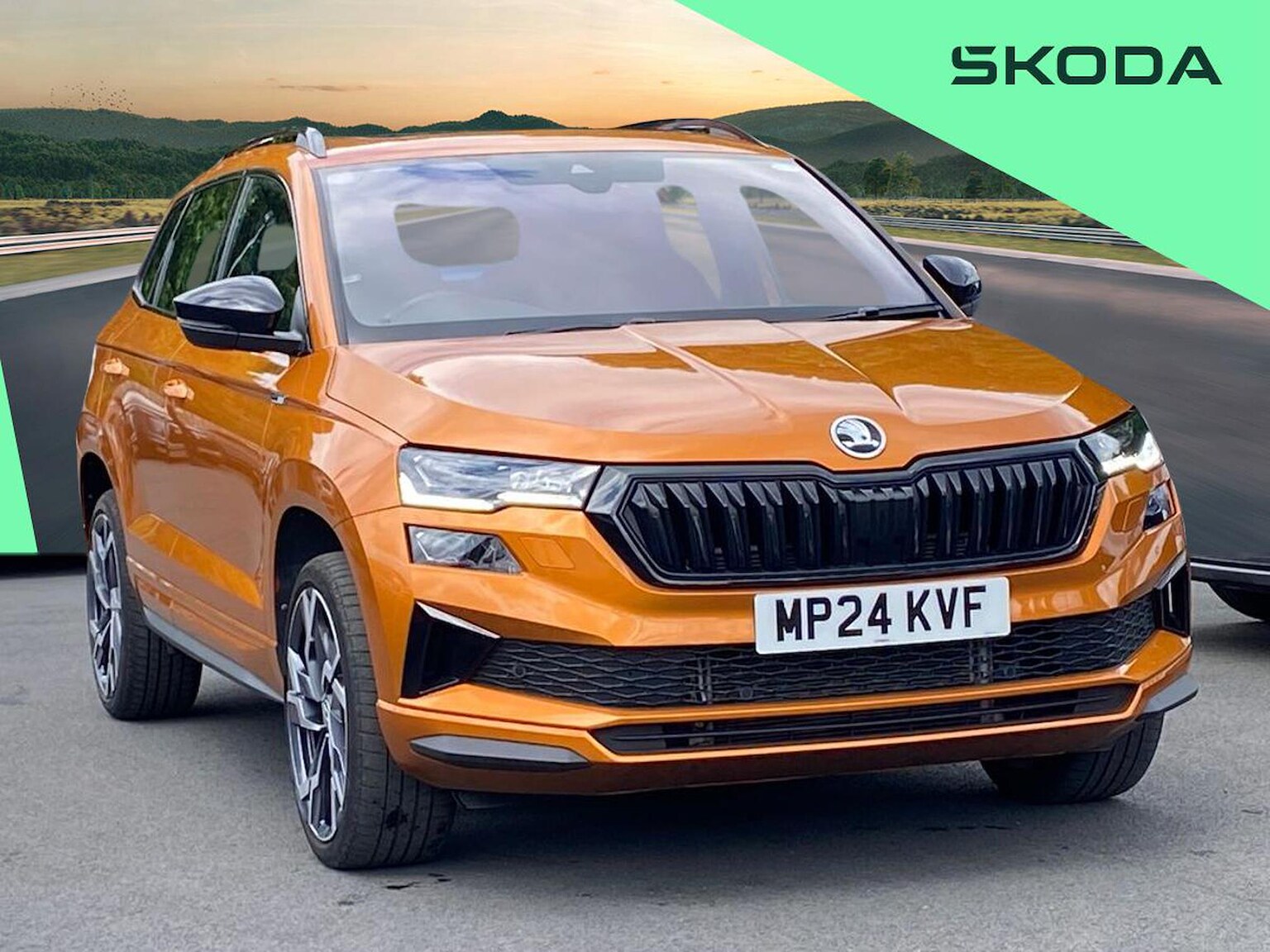 2024 SKODA KAROQ ESTATE 2024 1.5 TSI ACT SPORTLINE SUV 5DR PETROL DSG EURO 6... photo
