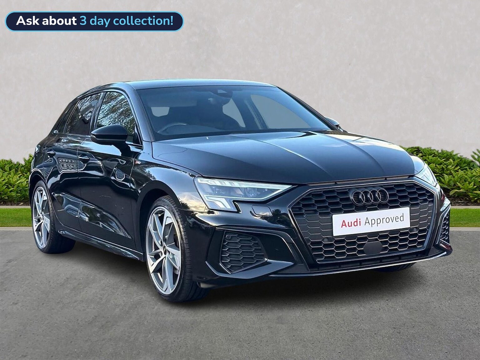 AUDI A3 SPORTBACK 35 Tfsi Black Edition 5Dr S Tronic [Tech Pack]