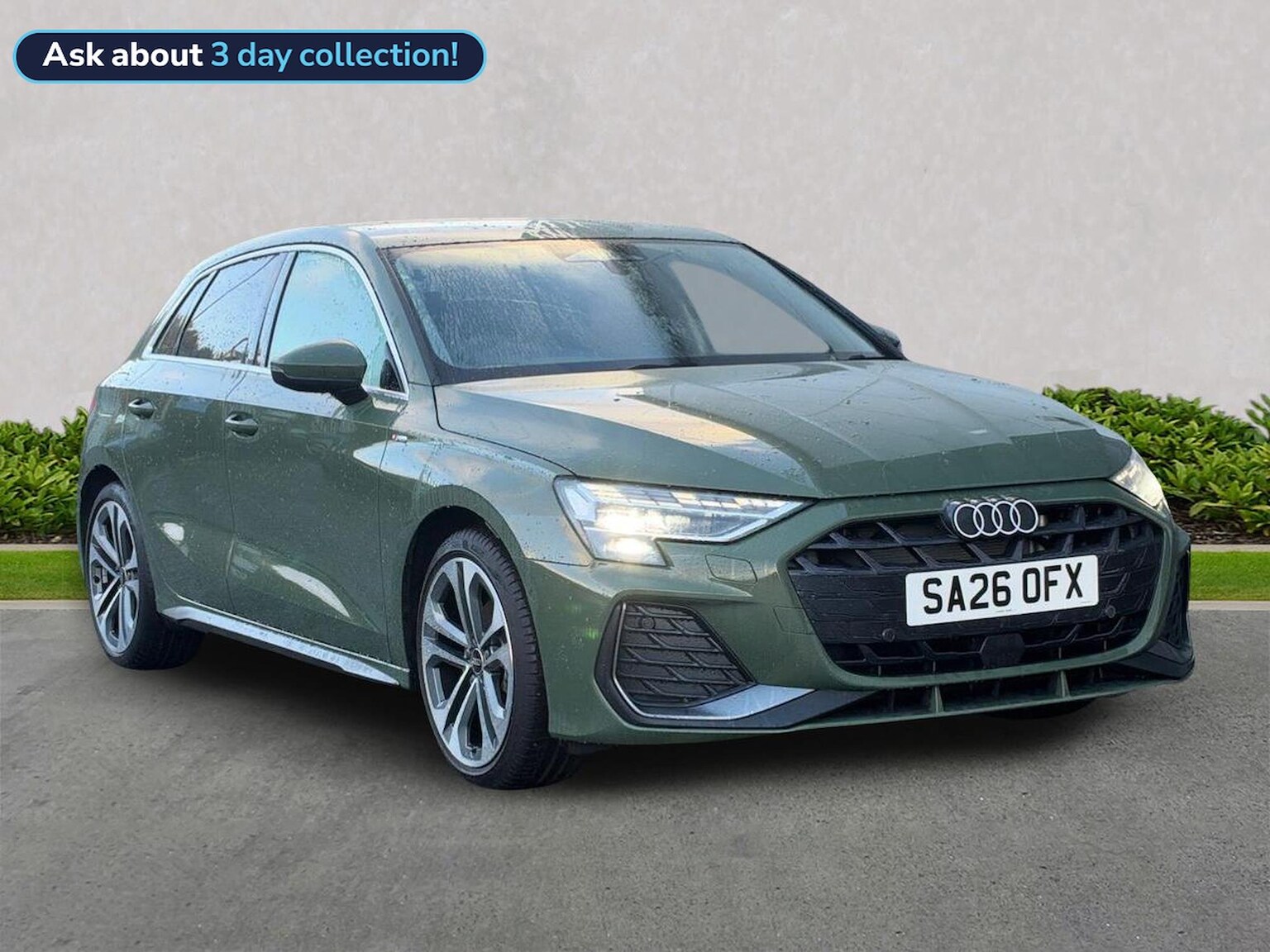 AUDI A3 SPORTBACK 1.5 Tfsi 150 S Line 5Dr S Tronic [Tech Pack]