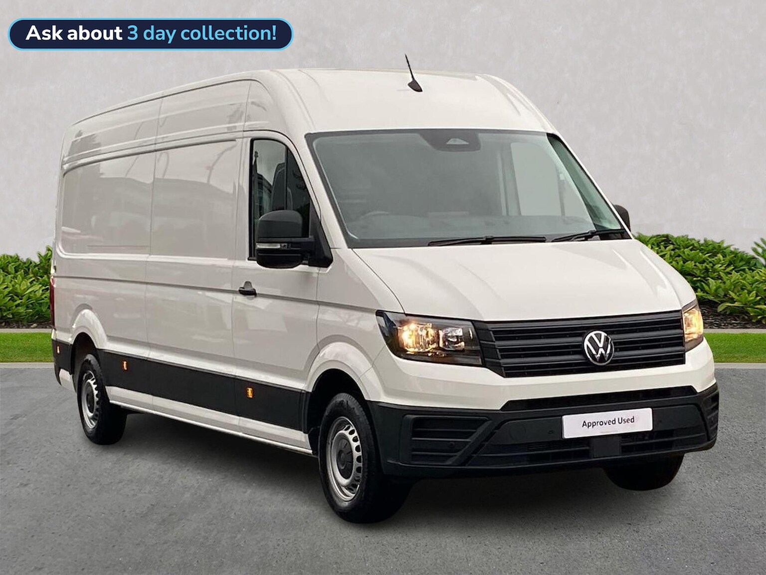 VOLKSWAGEN CRAFTER CR35 LWB DIESEL FWD 2.0 TDI 140PS Commerce Plus High Roof Van Auto