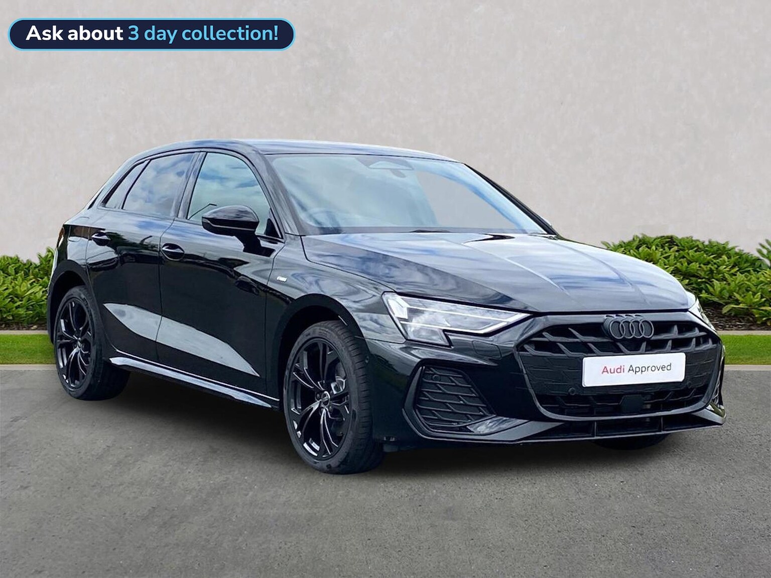 AUDI A3 SPORTBACK 1.5 Tfsie Black Edition Sportback 5Dr Petrol Plug-In Hybrid S Tronic Euro 6 (S/S) 17.9Kwh (204 Ps)