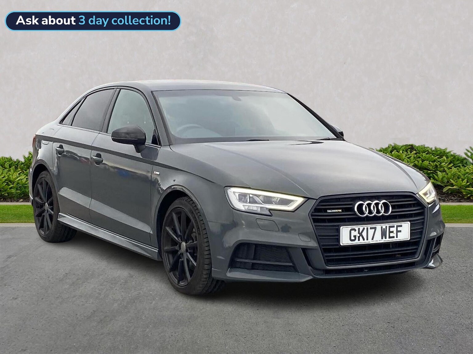 AUDI A3 SALOON SPECIAL EDITIONS 2.0 Tdi Black Edition Saloon 4Dr Diesel S Tronic Auto 6Spd Quattro Euro 6 (S/S) (184 Ps)