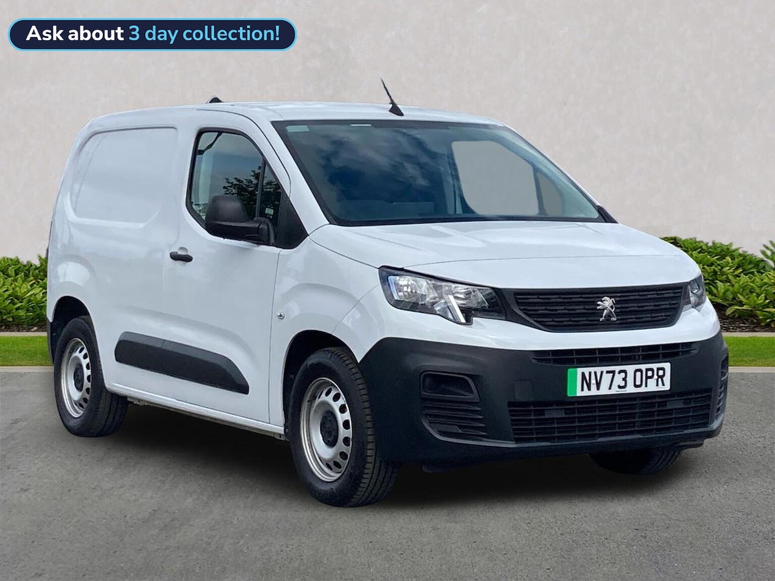PEUGEOT E-PARTNER STANDARD 800 50Kwh Professional Premium + Standard Panel Van 5Dr Electric Auto Swb (11Kw Charger) (136 Ps)