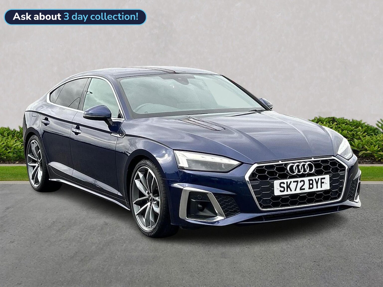 AUDI A5 DIESEL SPORTBACK 2.0 Tdi 35 S Line Sportback 5Dr Diesel S Tronic Euro 6 (S/S) (163 Ps)