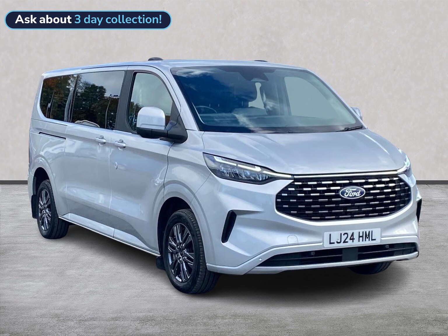 FORD TOURNEO CUSTOM 320 L2 DIESEL FWD 2.0 320 Ecoblue Titanium Luxe Minibus Double Cab 5Dr Diesel Auto L2 Euro 6 (S/S) (136 Ps)
