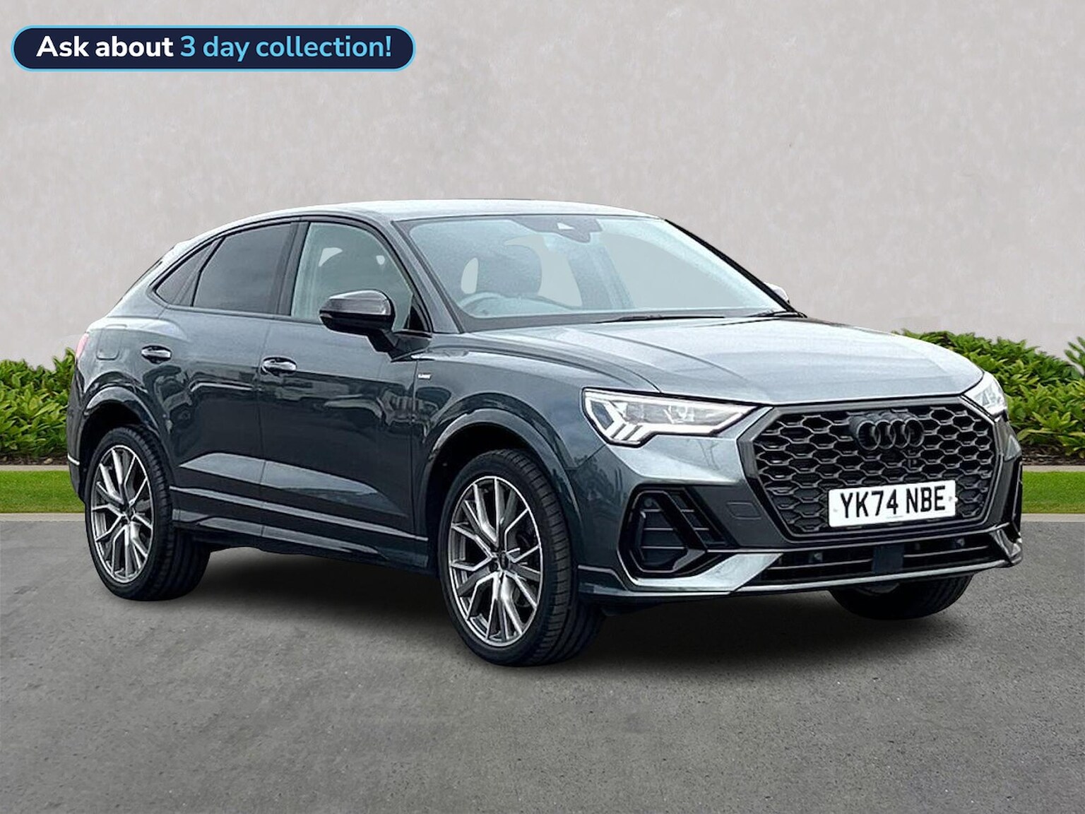 AUDI Q3 SPORTBACK 1.5 Tfsi Cod 35 Black Edition Sportback 5Dr Petrol S Tronic Euro 6 (S/S) (150 Ps)