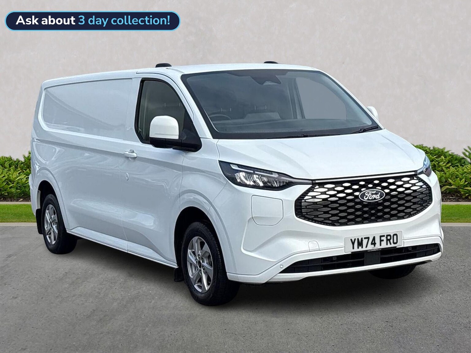 FORD E-TRANSIT CUSTOM 320 L2 ELECTRIC RWD 320 65Kwh Limited Panel Van 5Dr Electric Auto L2 H1 (136 Ps)
