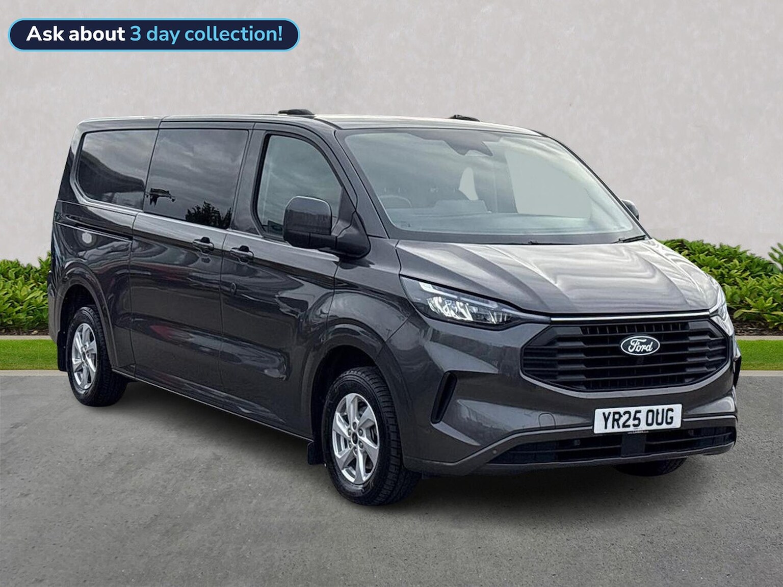 FORD TRANSIT CUSTOM 320 L2 DIESEL FWD 2.0 Ecoblue 136Ps H1 Double Cab Van Limited