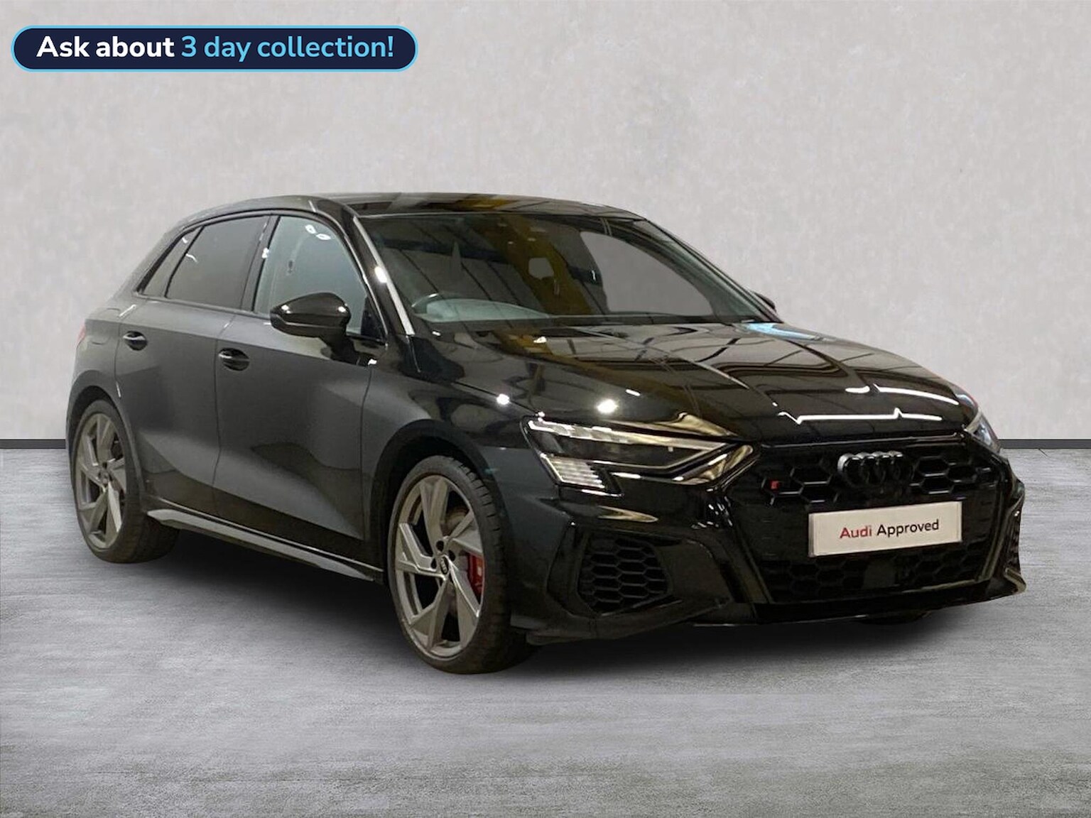 AUDI A3 SPORTBACK 2.0 Tfsi Black Edition Sportback 5Dr Petrol S Tronic Quattro Euro 6 (S/S) (310 Ps)