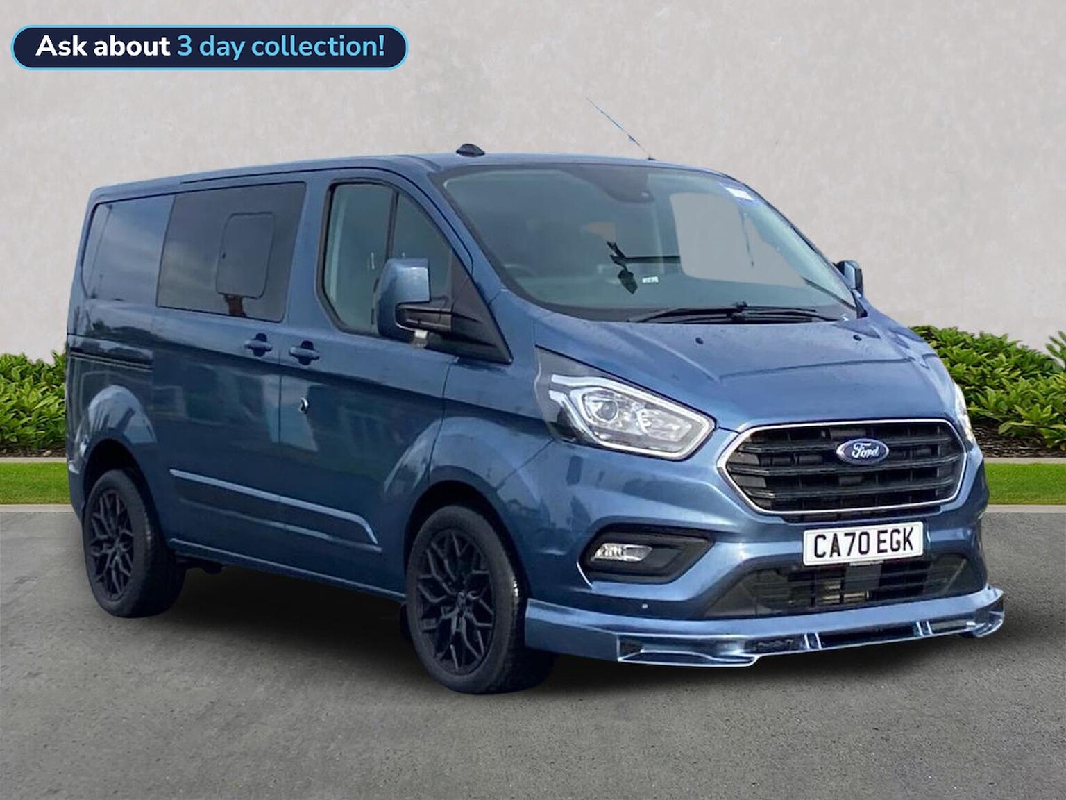 FORD TRANSIT CUSTOM 320 L1 DIESEL FWD 2.0 320 Ecoblue Limited Crew Van Double Cab 5Dr Diesel Manual L1 H1 Euro 6 (S/S) (185 Ps)