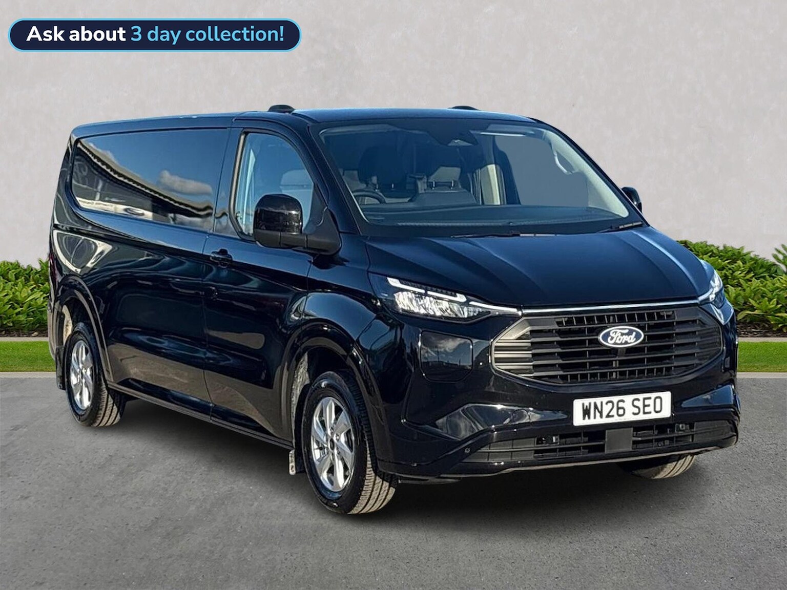 FORD TRANSIT CUSTOM 320 L2 PETROL FWD 2.5 320 Duratec 11.8Kwh Limited Panel Van 5Dr Petrol Plug-In Hybrid Auto L2 Euro 6 (232 Ps)