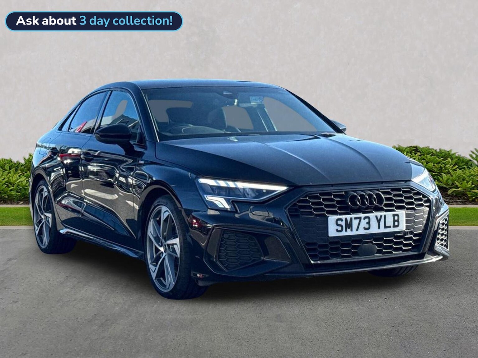 AUDI A3 DIESEL SALOON 35 Tdi Black Edition 4Dr S Tronic
