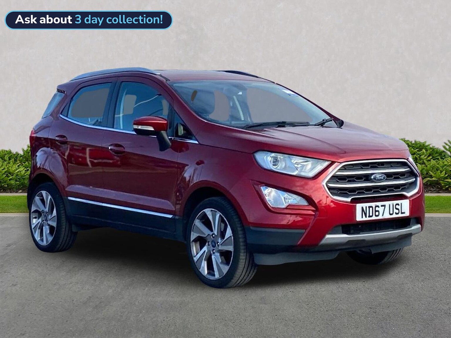FORD ECOSPORT HATCHBACK 1.0T Ecoboost Titanium Suv 5Dr Petrol Manual Euro 6 (S/S) (125 Ps)