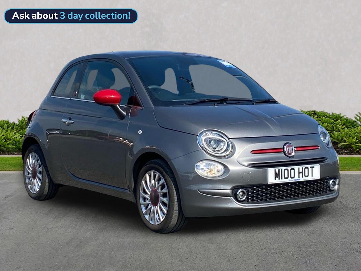 FIAT 500 HATCHBACK SPECIAL EDITIONS 1.0 Mhev Red Hatchback 3Dr Petrol Manual Euro 6 (S/S) (70 Bhp)