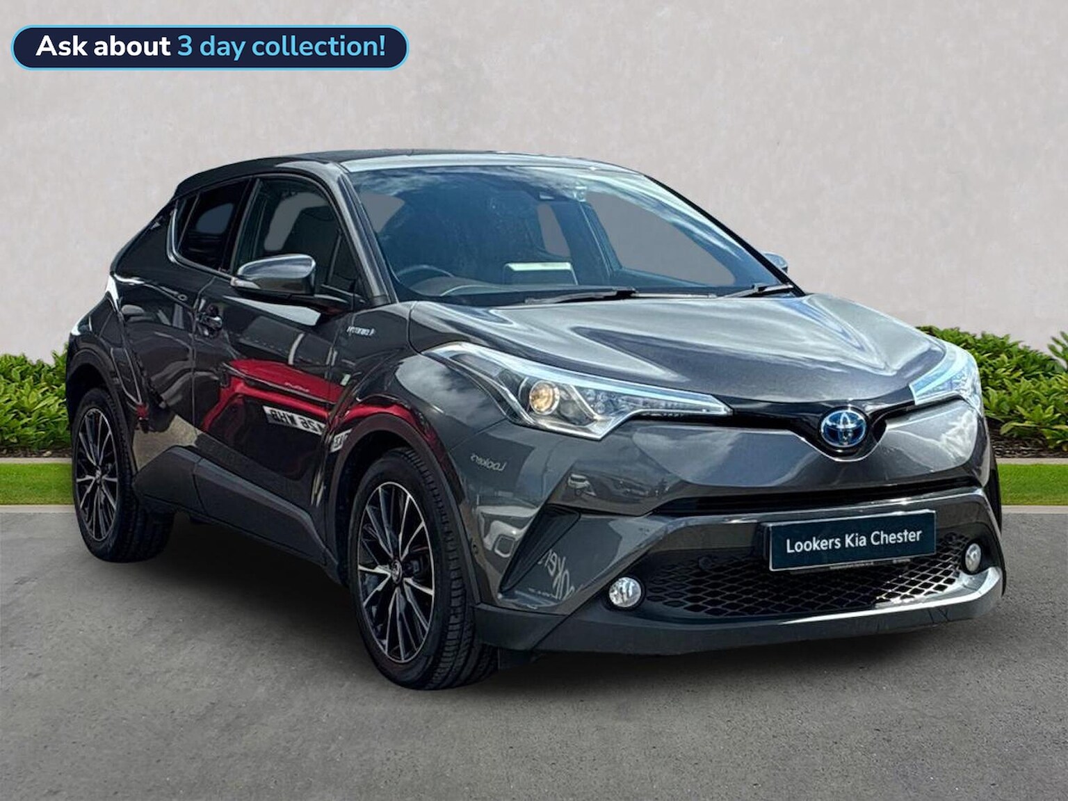 2017 TOYOTA C HR HATCHBACK 2017 C HR 1.8 HYBRID EXCEL 5DR CVT HATCHBACK REAR CAMERA... photo