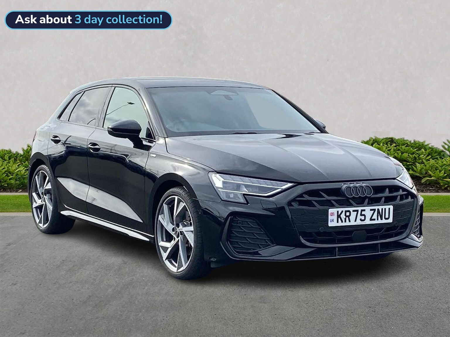 AUDI A3 SPORTBACK 1.5 Tfsi Black Edition Sportback 5Dr Petrol S Tronic Euro 6 (S/S) (150 Ps)